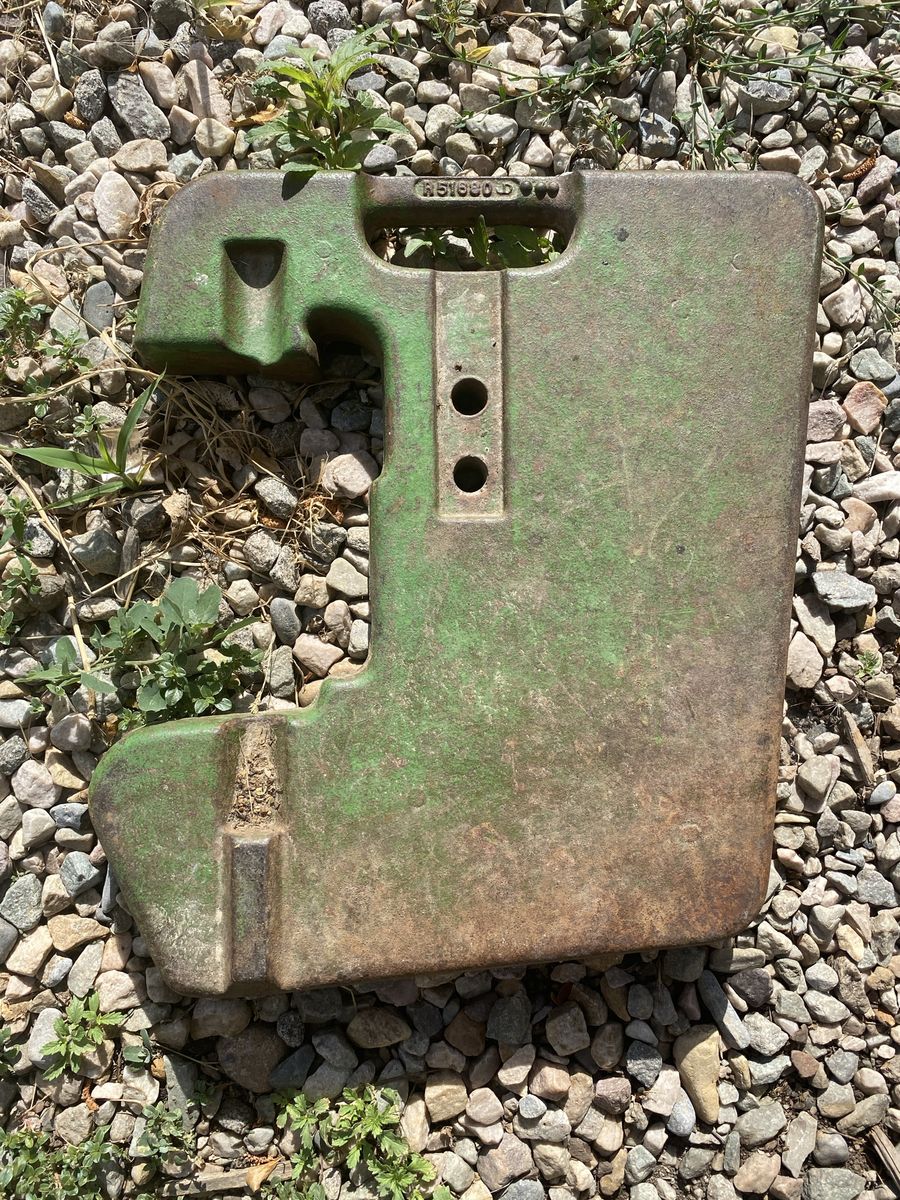 John Deere suit case weight R51680