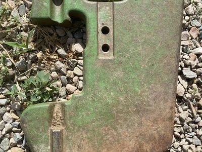 John Deere suit case weight R51680