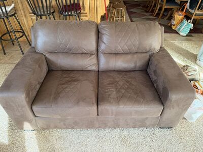 Couch & Loveseat - micro-fiber