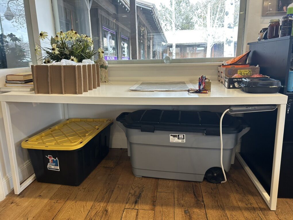 Modern White Heavy Duty Table