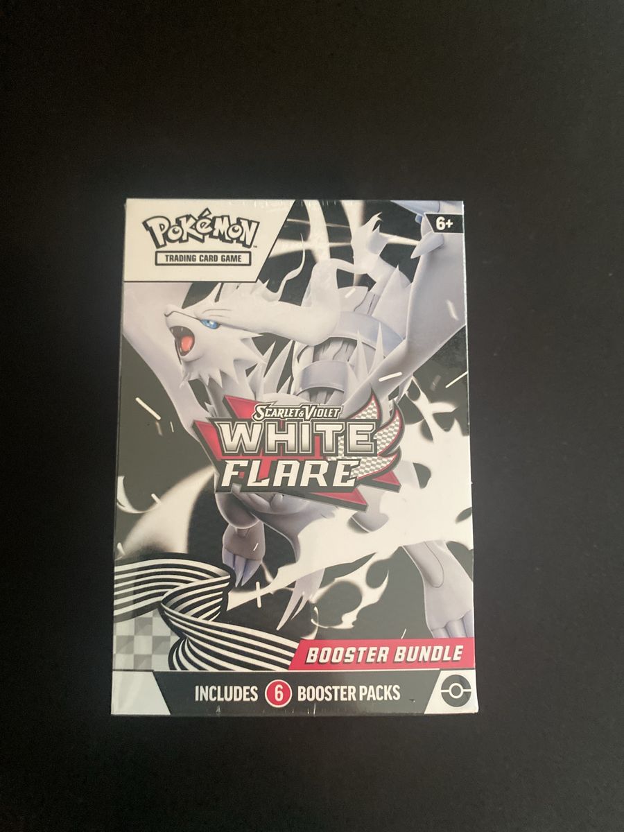 Pokemon TCG Scarlet & Violet White Flare Booster Bundle - 6 Packs