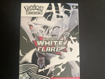 Pokemon TCG Scarlet & Violet White Flare Booster Bundle - 6 Packs