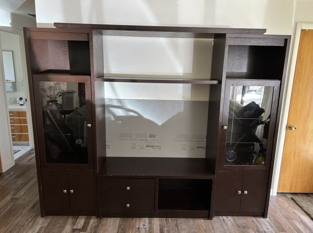 Entertainment Center, Book Shelves, TV Stand