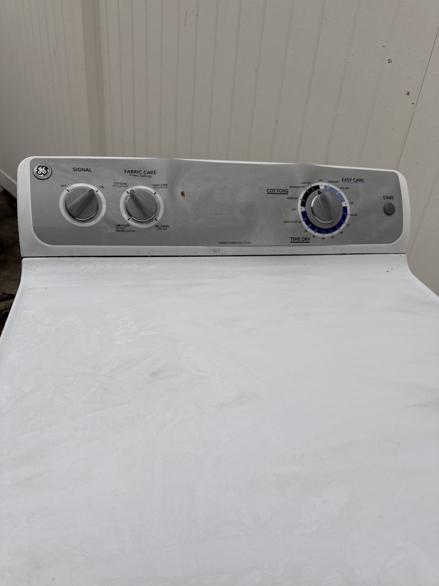 GE Dryer Works Well Electric