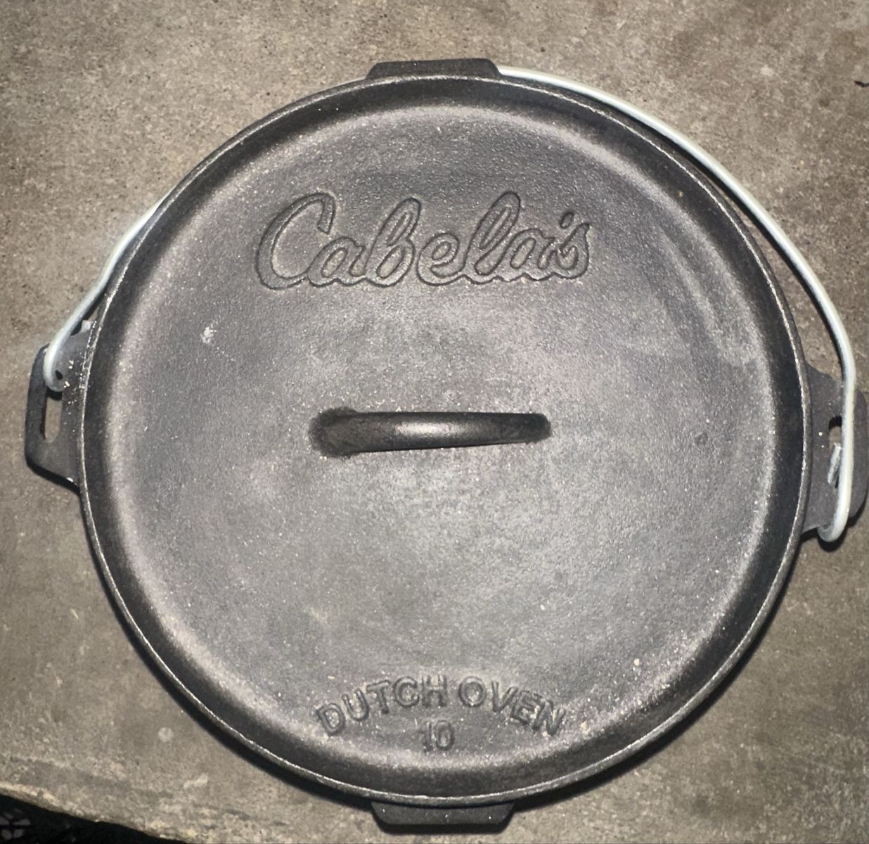 Cabela's 10-inch Cast Iron Dutch Oven