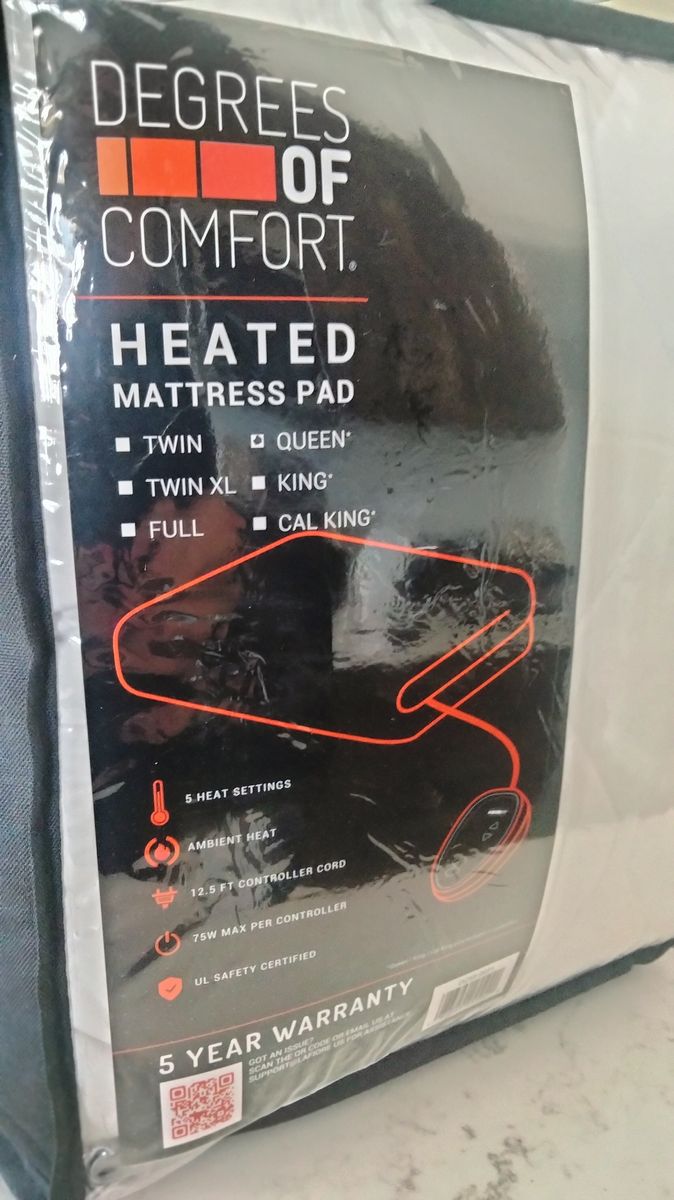 NEW heated mattress pads