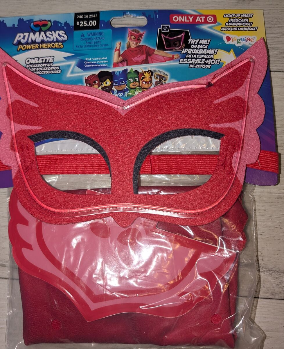 NWT PJ Masks Owlette  Boys Girls Halloween Costume
