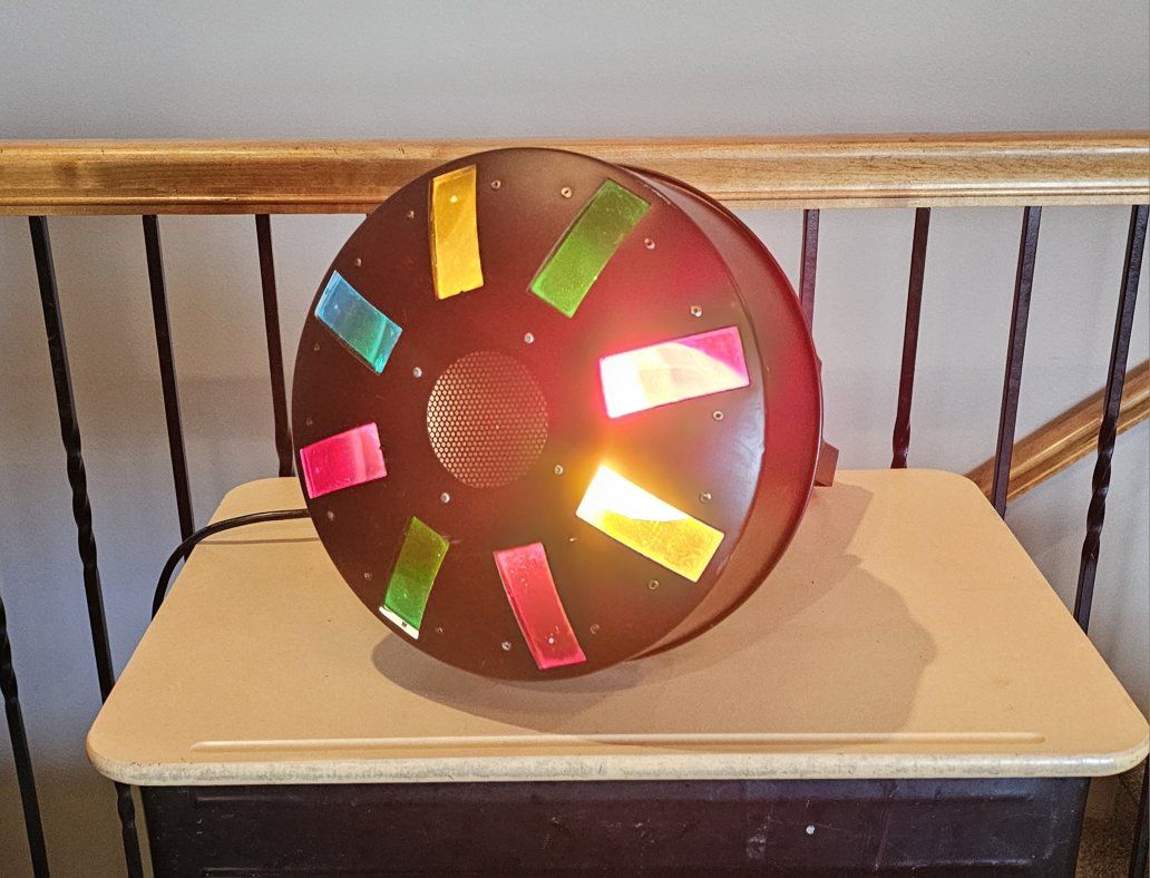 Rockstar Lighting DJ Effect Light, Sound Activated Party Light, Moonflower Style