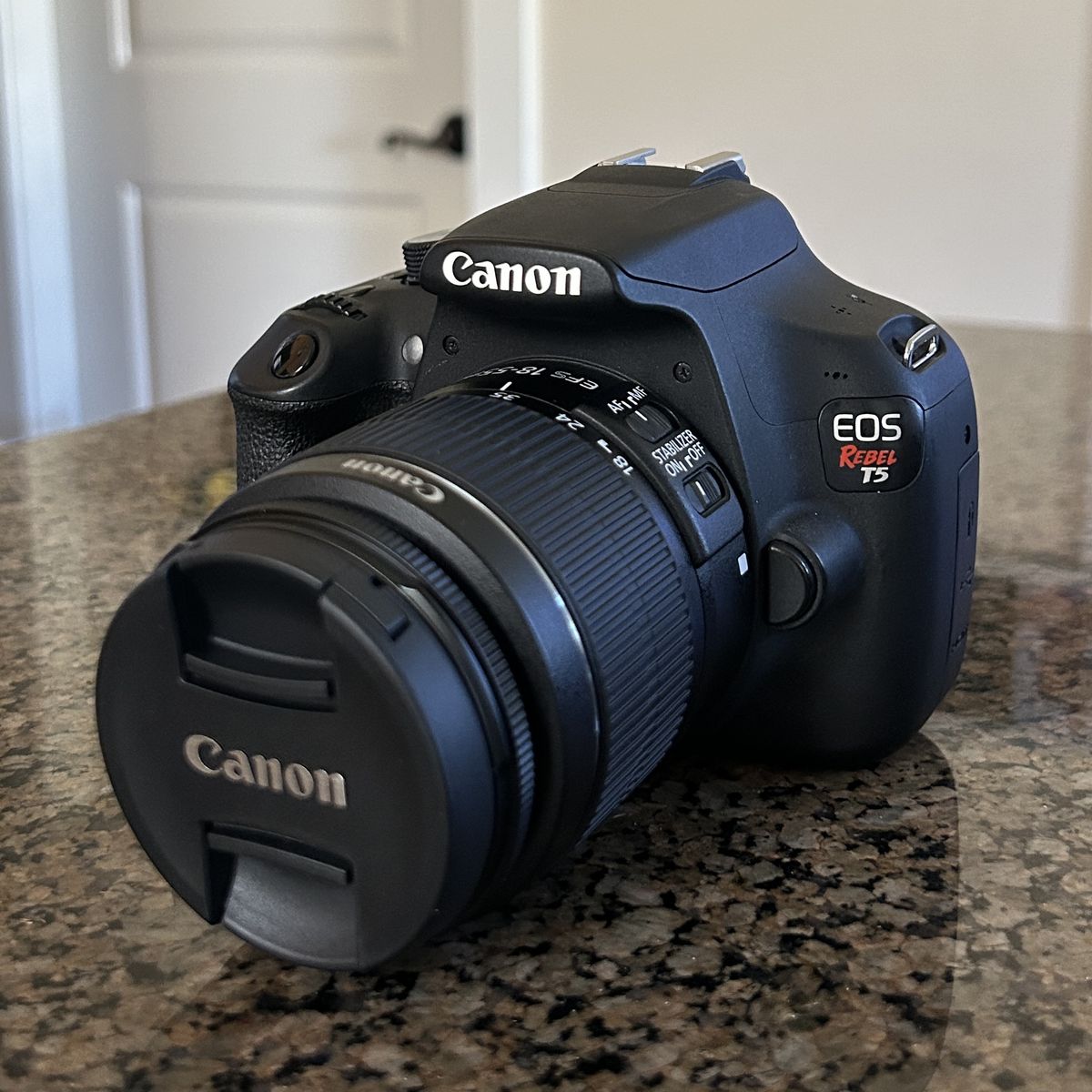 Canon EOS Rebel T5 DSLR Camera Kit – Excellent Condition