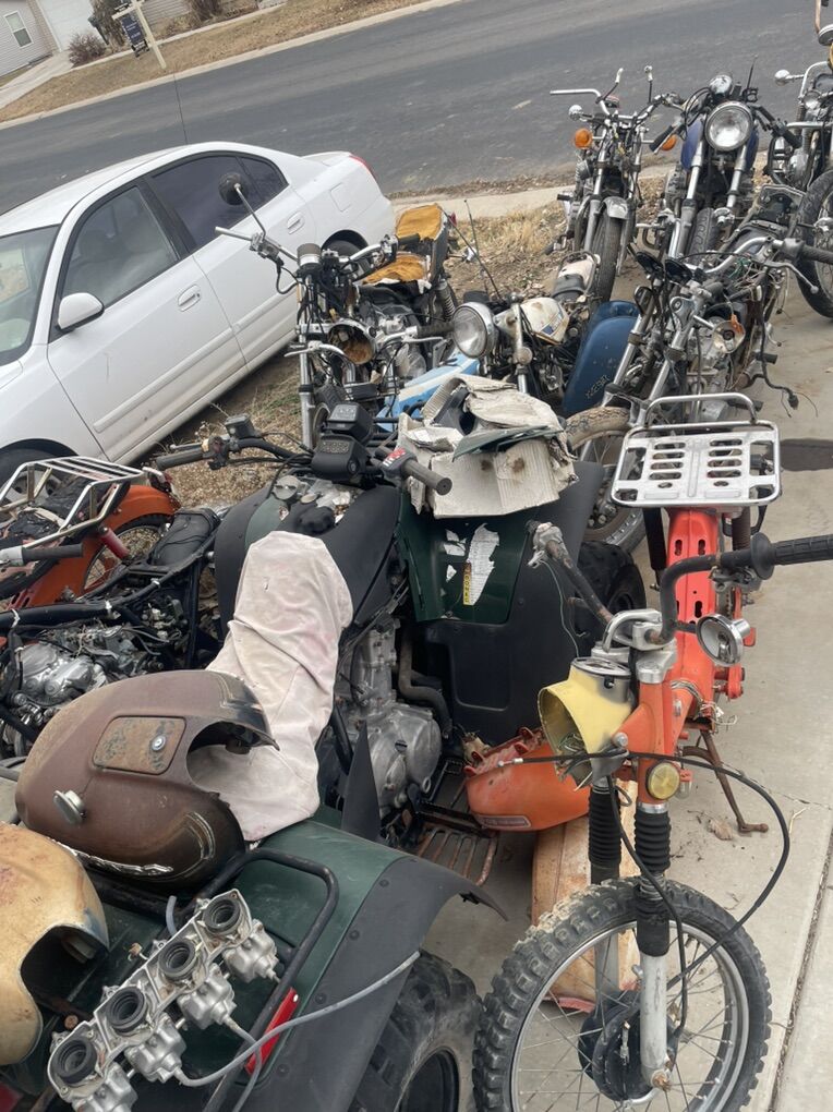 70's Kawasakis Suzukis And Hondas