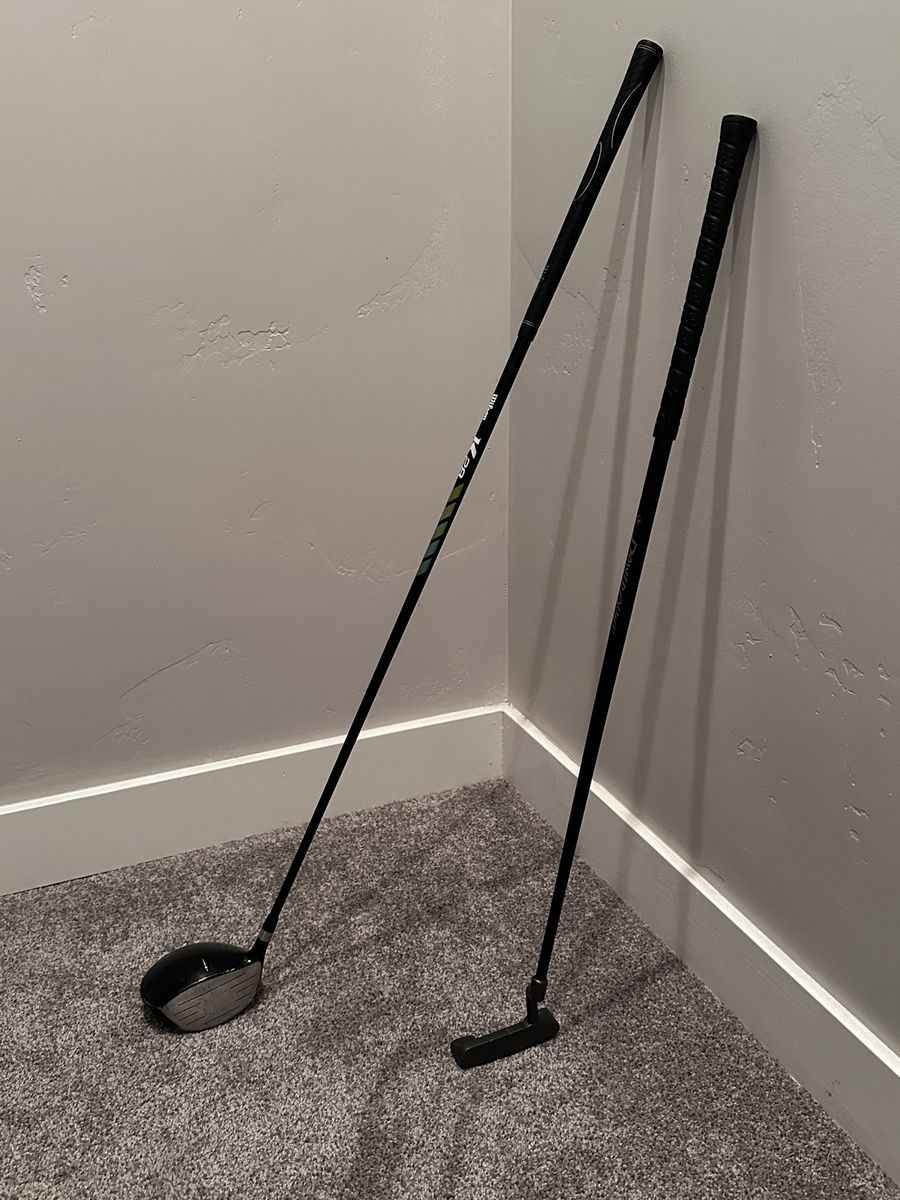 Junior Wilson Driver and NW Putter Golf Clubs