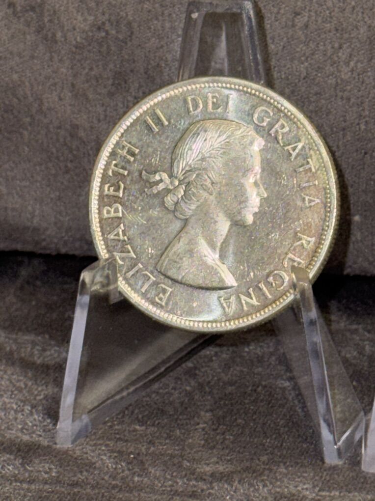 1963 Silver Canadian Voyager Dollars