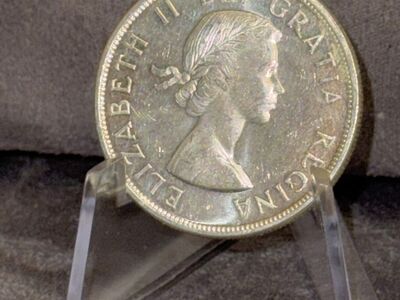 1963 Silver Canadian Voyager Dollars