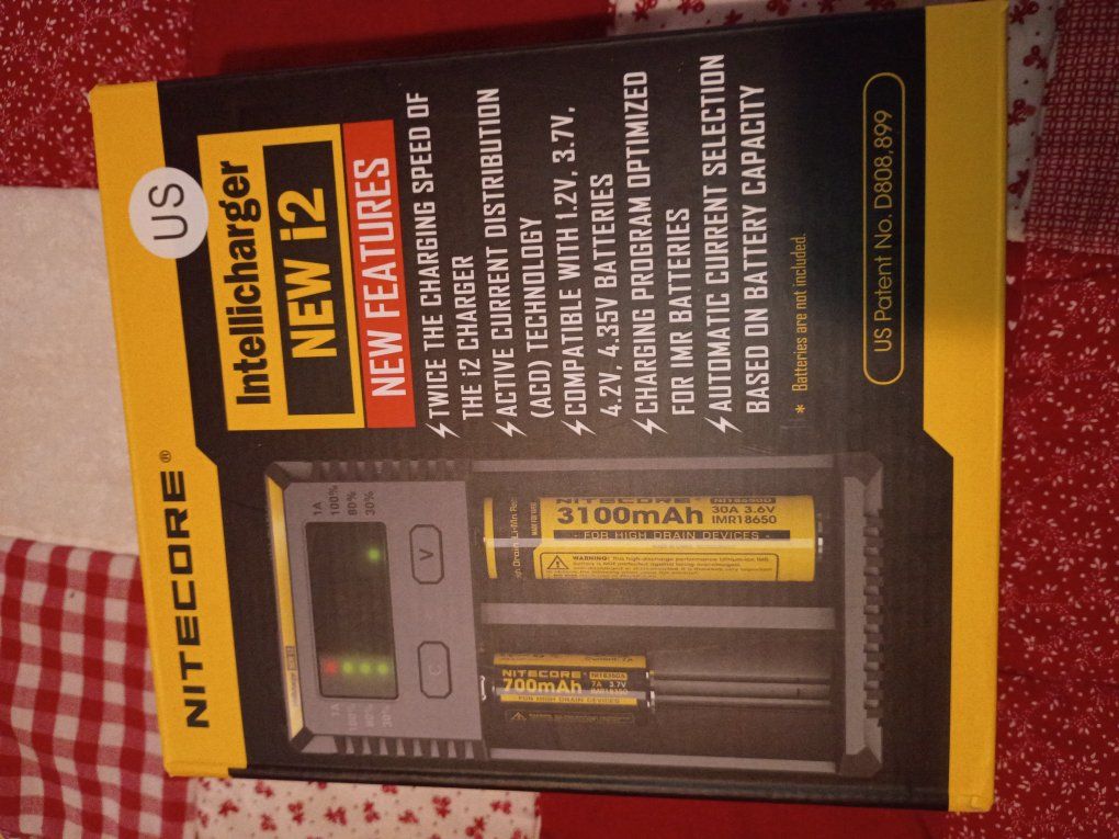 Nitecore New i2 Intellicharger Smart Battery Charger