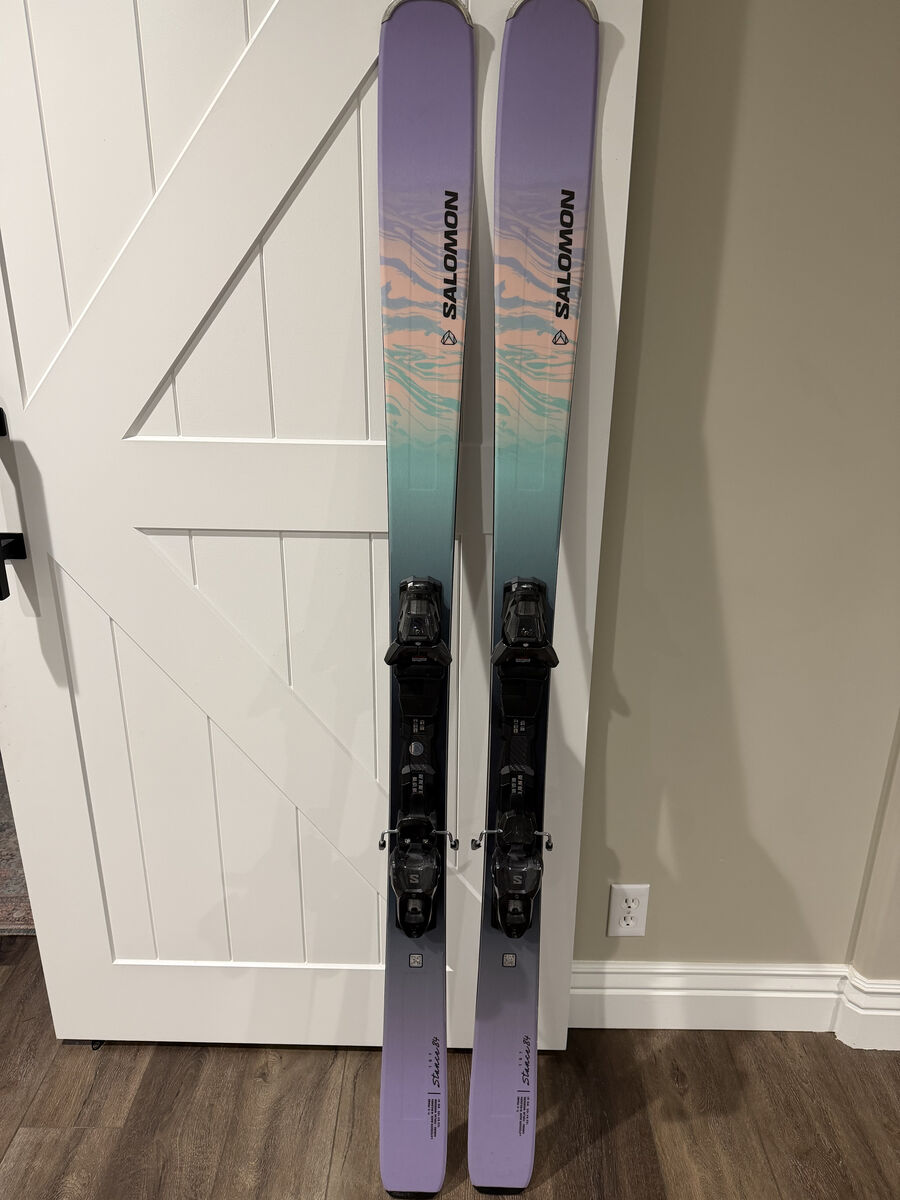 *NEW CONDITION!** Salomon Stance 84 Women's Skis With Bindings