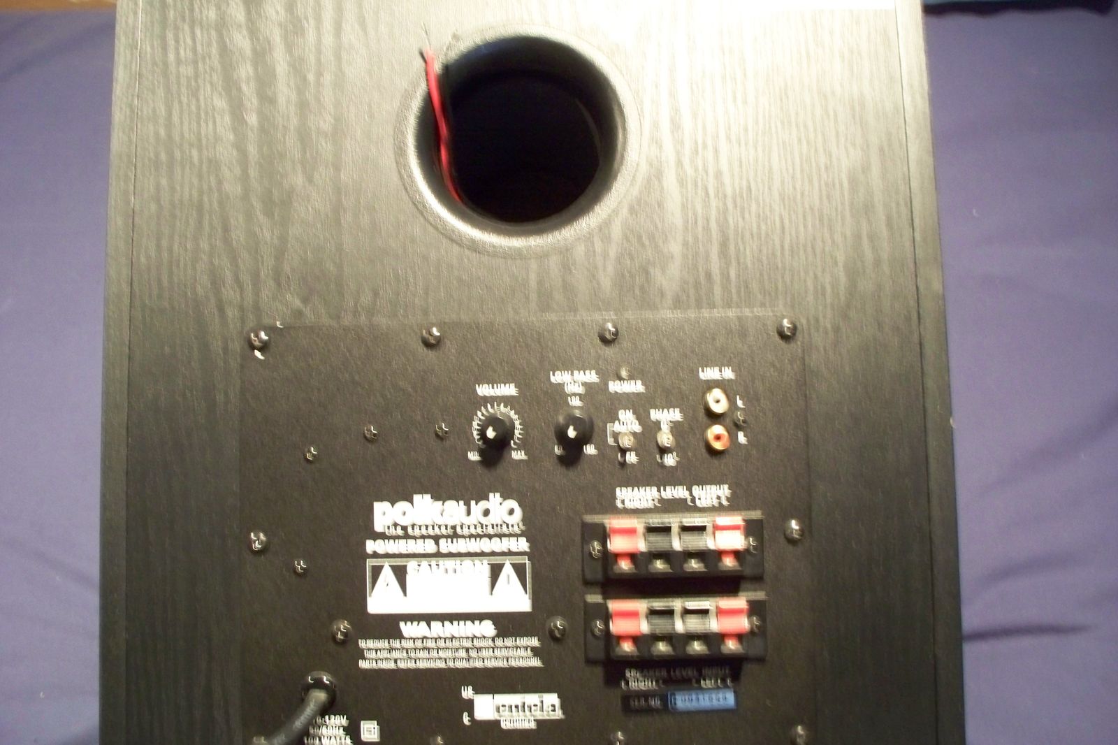 Polk Subwoofer with 10" Woofer