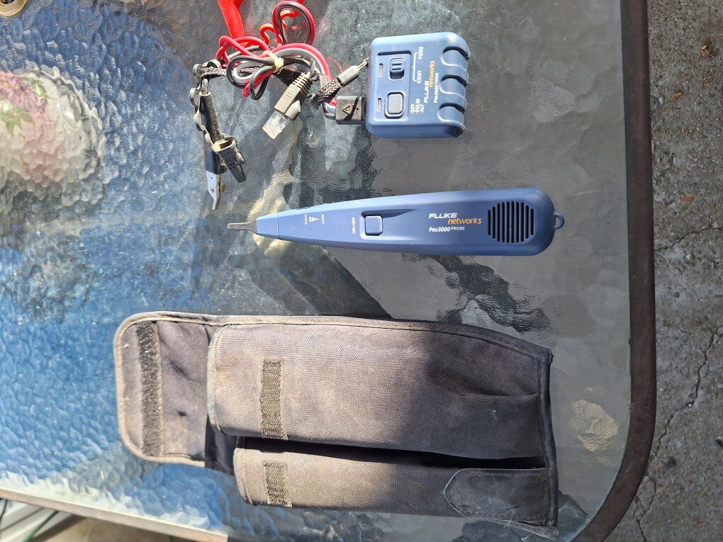 Fluke pro3000 probe and toner