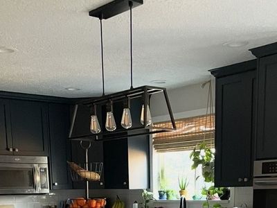 Navy Blue Shaker Style Kitchen Wall Cabinets