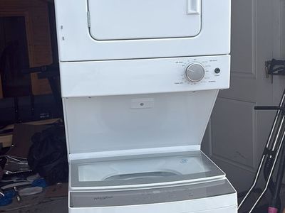 Still new whirlpool stackable
