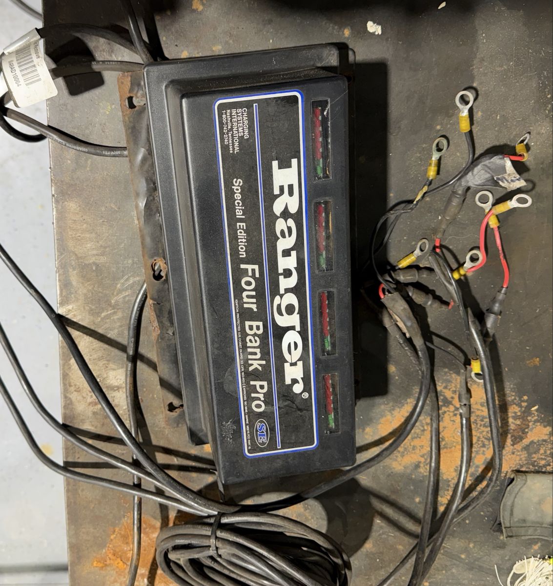 Ranger 15 amp 4 Bank Charger