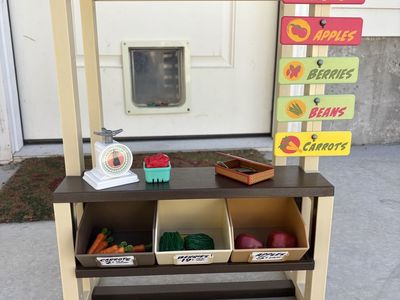 American Girl Garden Market Stand