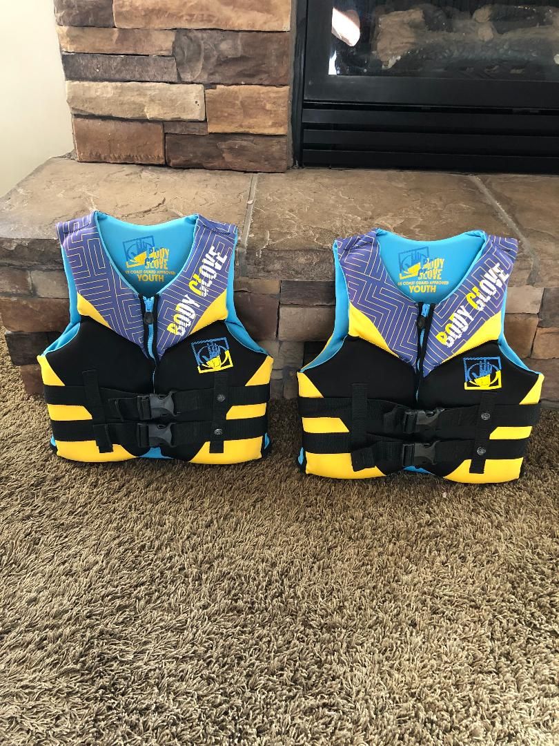 Life Vest Body Glove 50-90 lb Youth