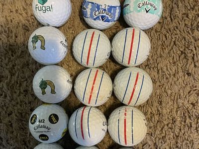Like new Callaway golf balls