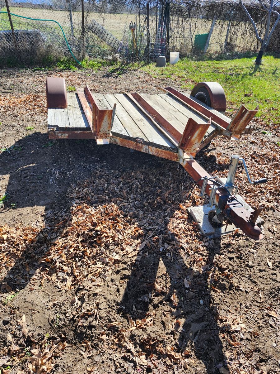 Three Place Motorcycle Trailer