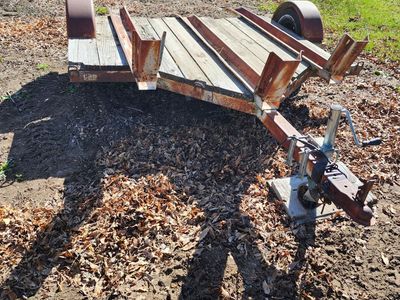 Three Place Motorcycle Trailer