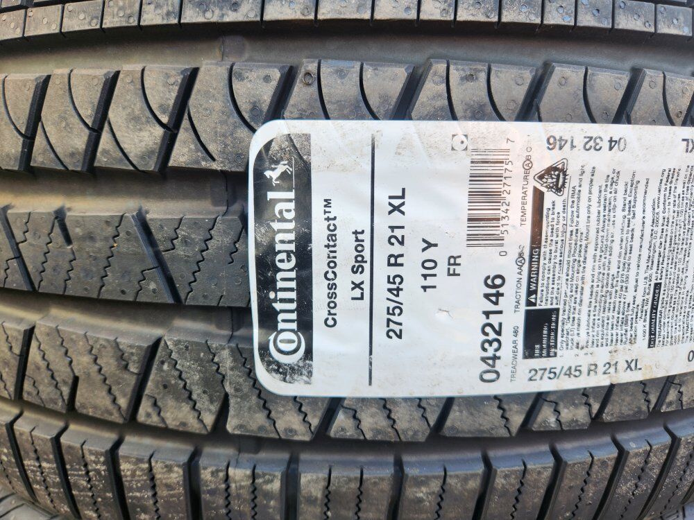 275/45r21 continental crosscontact lx sport