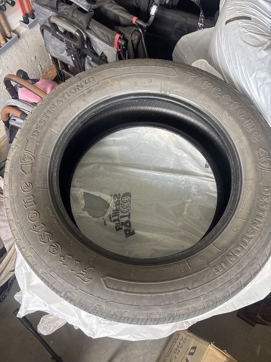 Firestone DESTINATION LE3 All-Season Tires set of 4- P245/60R18 105H M+S - Good Condition