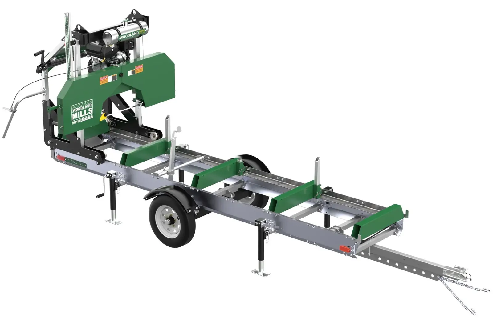 HM126 Woodlander XL/ 14hp Saw Mill