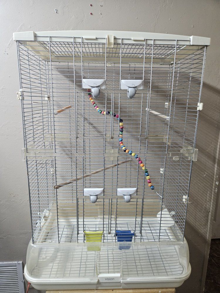 Large Vision Bird Cage