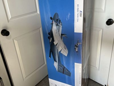 E-flite EC-1500 Twin 1.5m BNF with battery