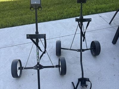 Golf bag push cart