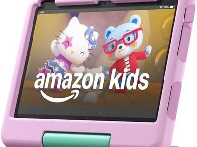 Fire HD 10 Kids tablet ages 3-7 | Bright 10.1" HD screen, robust parental controls, 13-hr battery, 32 GB, Pink