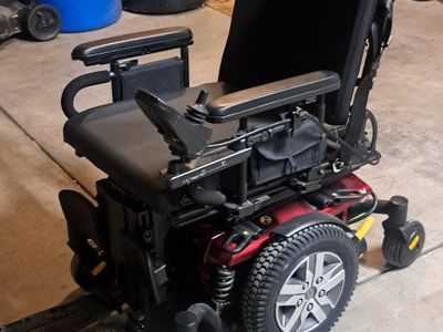 Pride Mobility Jazzy J4 Electric Power Wheelchair Red