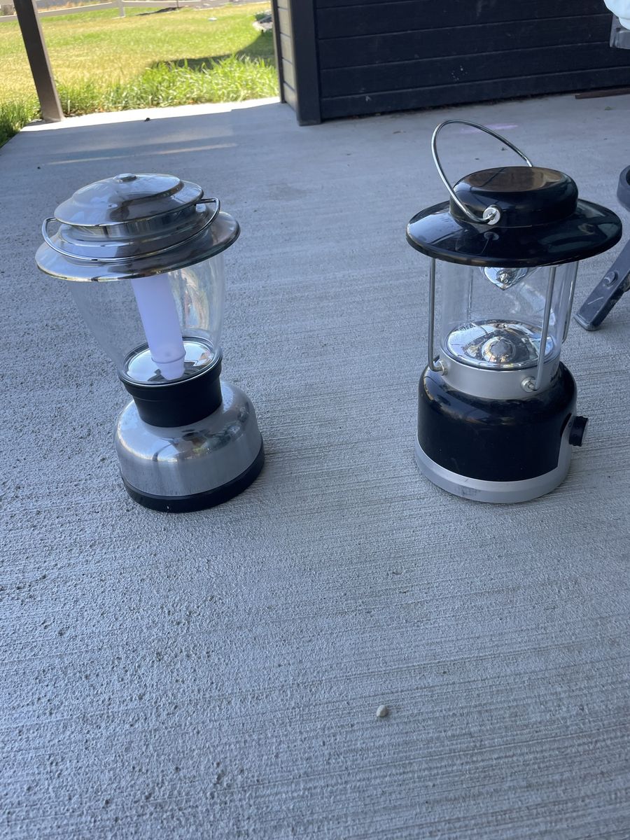 Coleman Max & Ozark Trail LED Lanterns - 2 Pack Camping Lights, Battery Operated