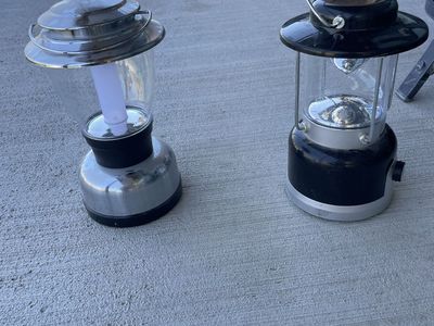 Coleman Max & Ozark Trail LED Lanterns - 2 Pack Camping Lights, Battery Operated