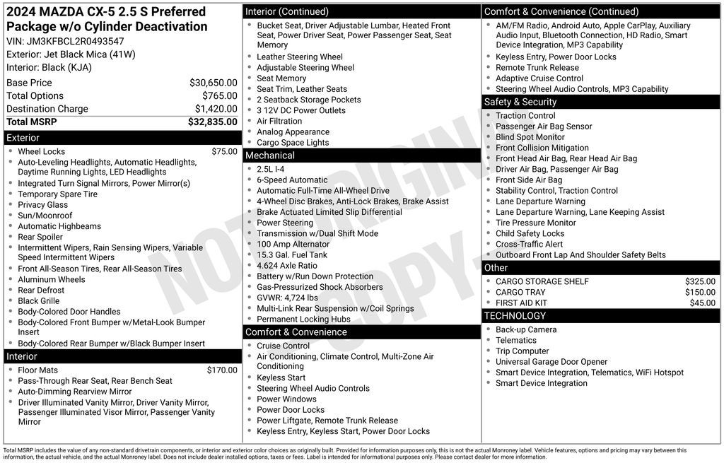 2024 Mazda CX-5 2.5 S Preferred
