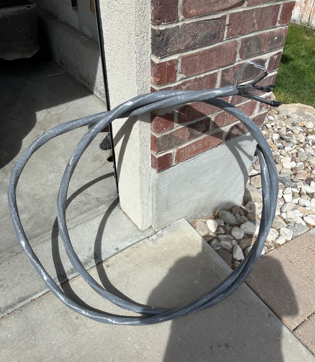 12 ft SER Electrical service wire
