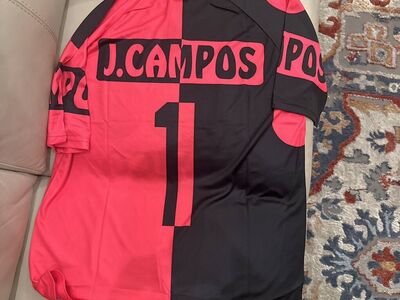 Jorge CAmpos #1 Retro 1994 Mexico Soccer JerseY
