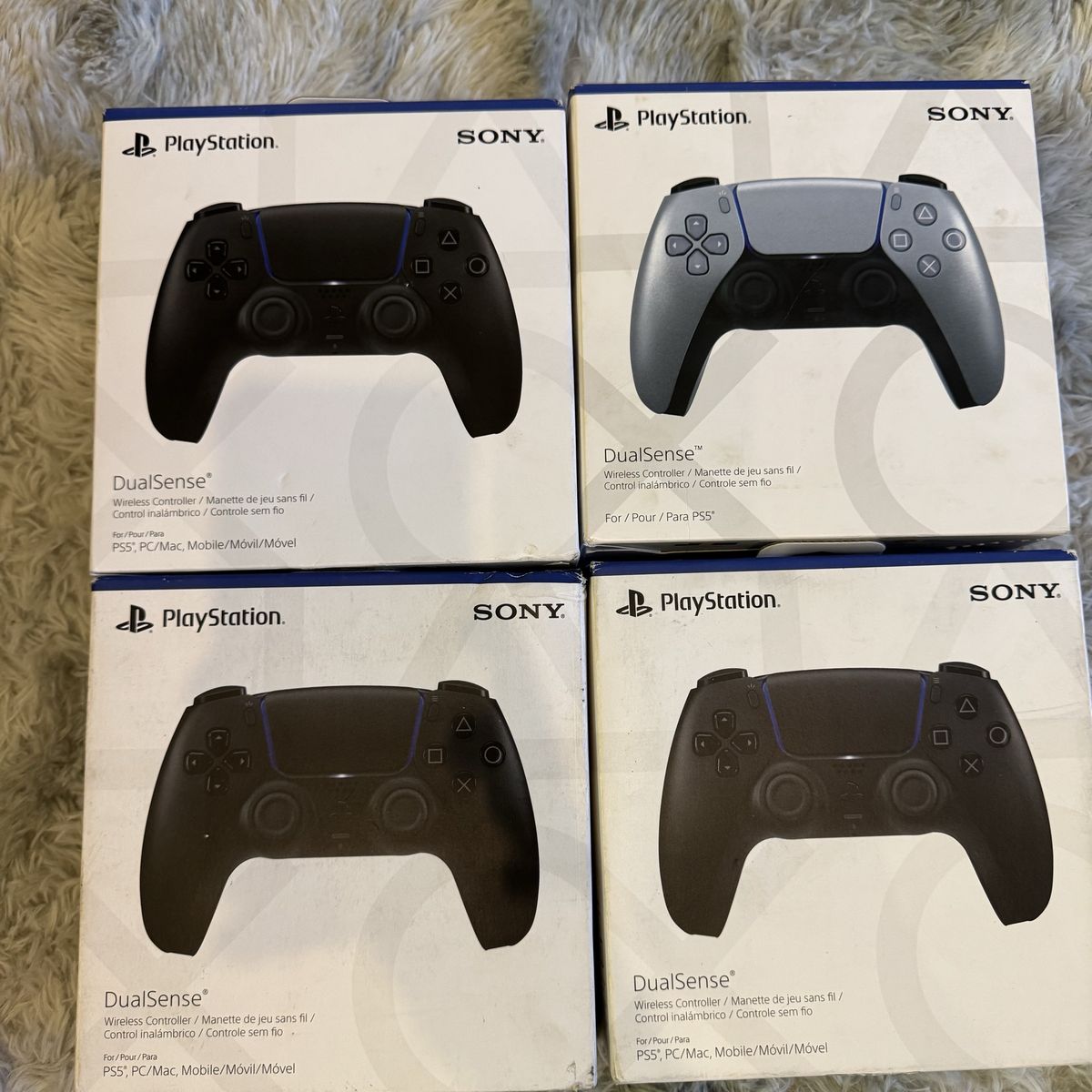 Playstation Controllers And Dock