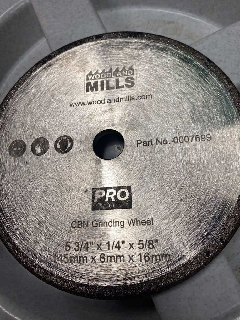 Woodland Mills CBN Grinding Wheel