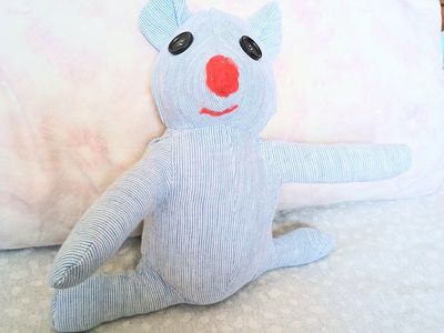 HANDMADE TEDDY BEAR BY "CHRISTOPHER BUILT"