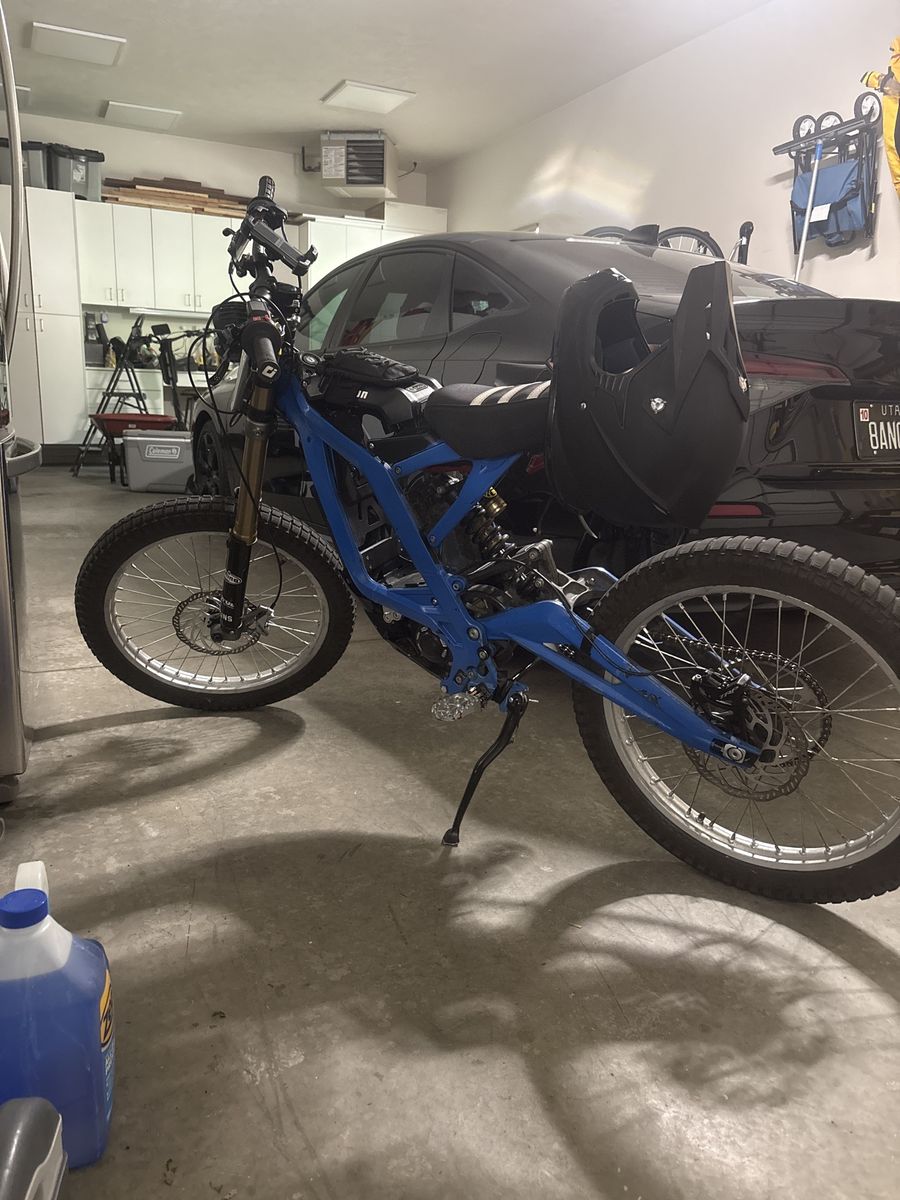 surron lbx 1,500 miles 2022 with 2023 battery it goes 50 to 54