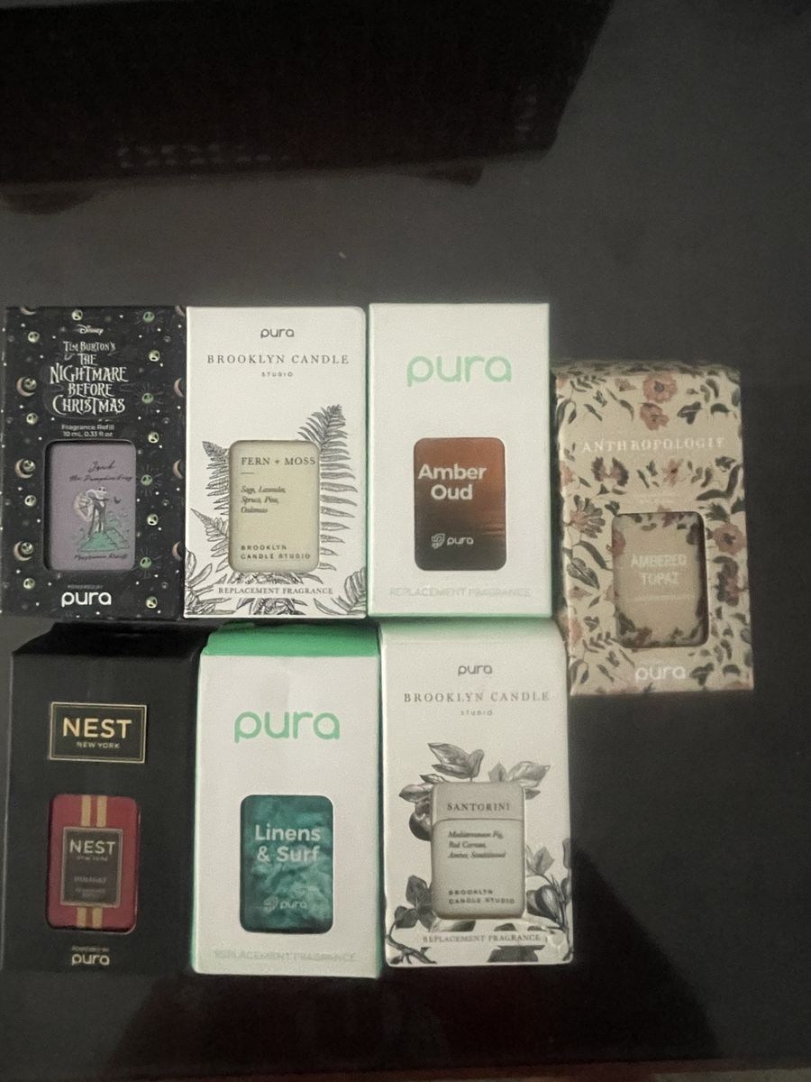 Pura Smart Fragrance Refills. $12 each or all for $70