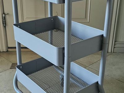 3 Tiers Utility Rolling Cart