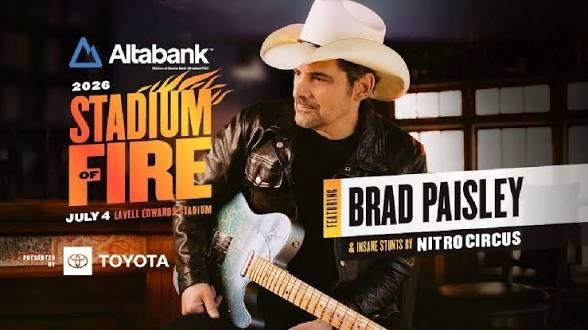 ***Stadium of Fire Tickets - Brad Paisley***SIDELINE CHAIR SEATS***