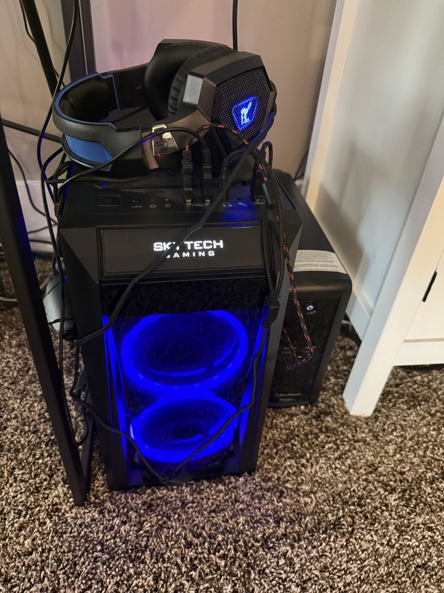 Skytech Gaming PC: AMD Ryzen 5 2600, NVIDIA GTX 1660 Ti, 16GB RAM, 477GB SSD, Win 10